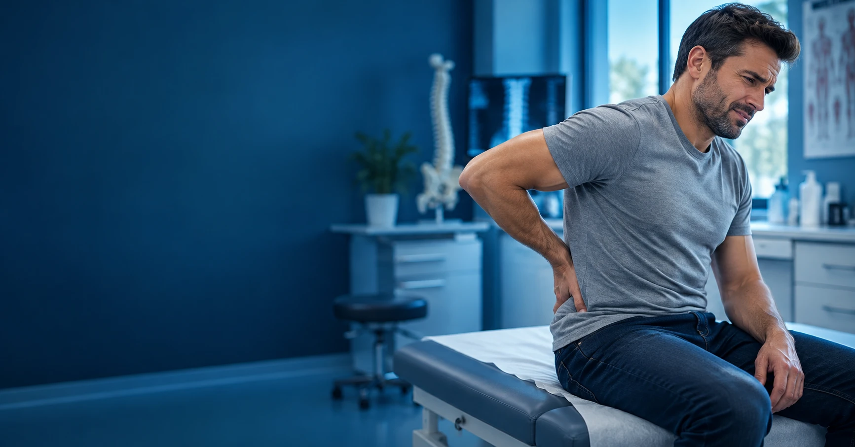Lower back pain after a rear-end collision in New Castle County, DE